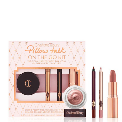 Pillow Talk On The Go Kit: Nude-pink Makeup Gift Set